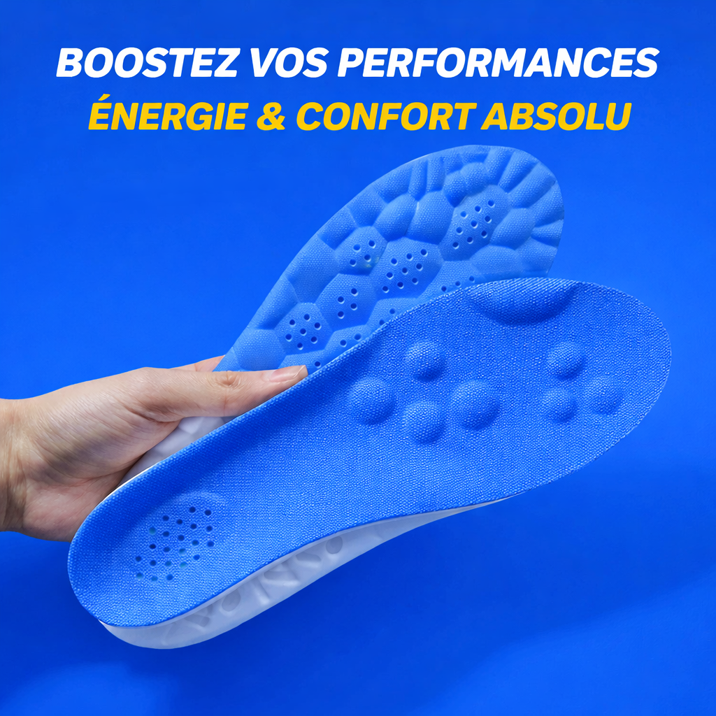 BLUSTRIDE™ – Semelles Sport Haute Performance